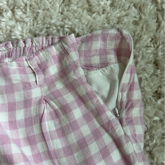 Pink and White Gingham Shorts - Picture 3 of 5